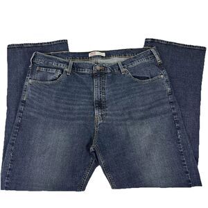Signature Levi Strauss Men's Bootcut Jeans Size 40x30 Medium Wash‎